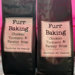 Furr Baking: Chicken Turmeric Parsley Bites